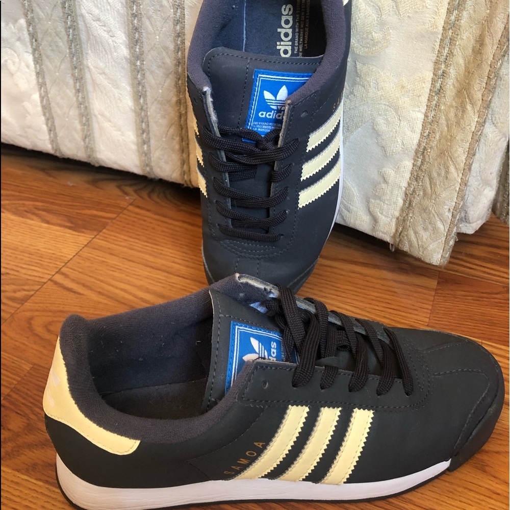 Adidas Samoa Gray & Yellow